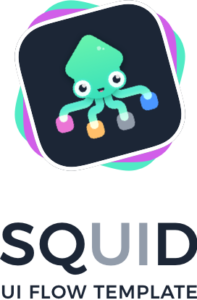 SQUID UI Flow Template - Design Beautiful User Flows faster. UX Flow ...