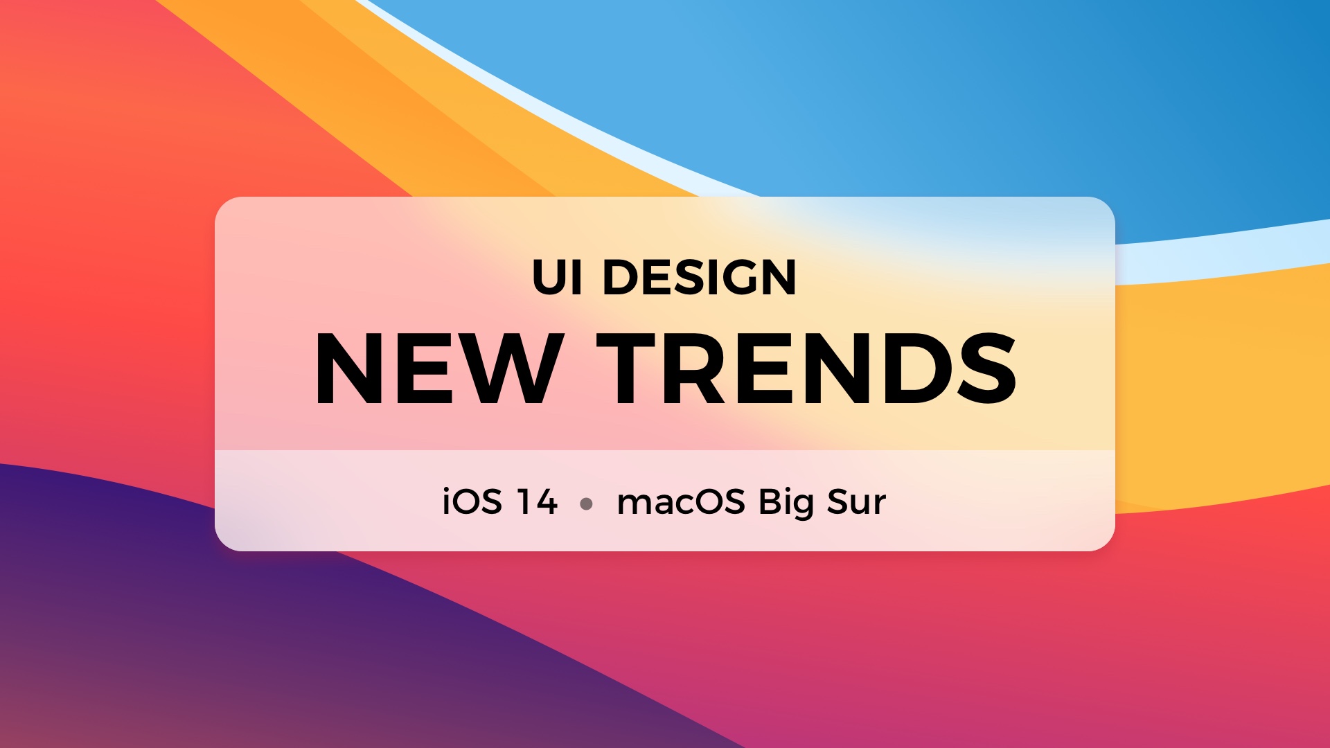 new trends ui design