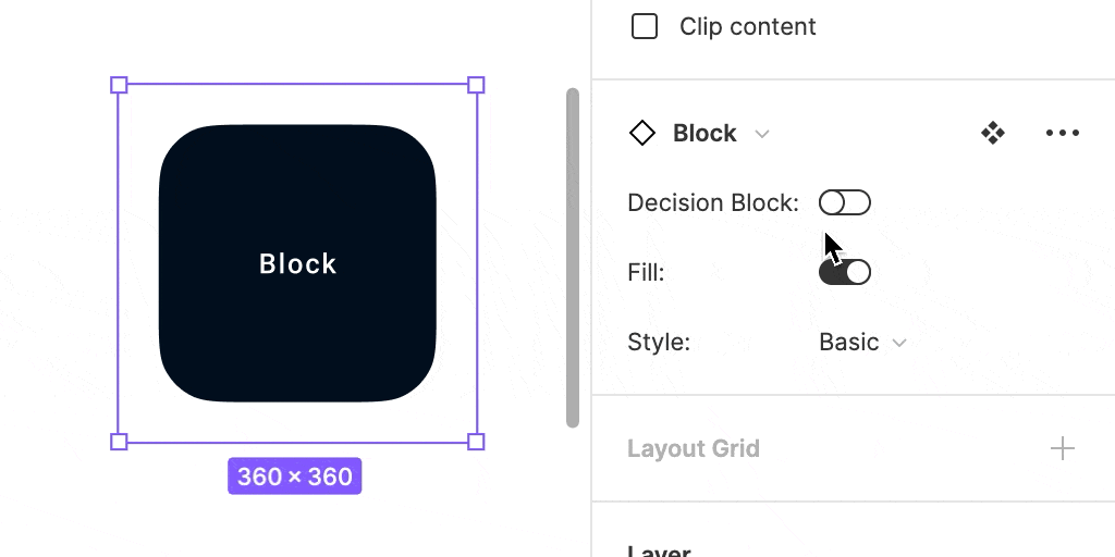 SQUID block configuration