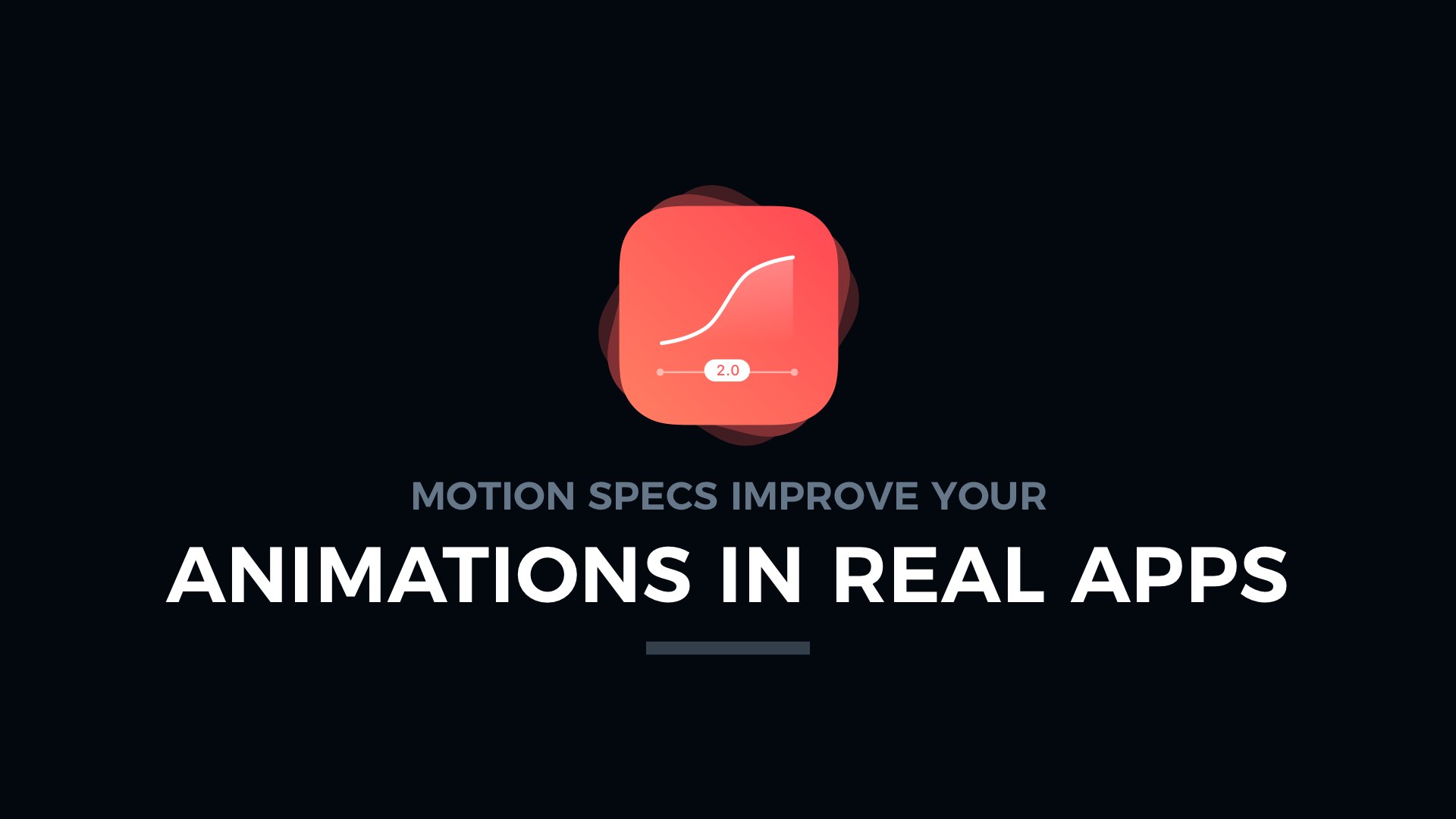 Motion Specs for UI animations