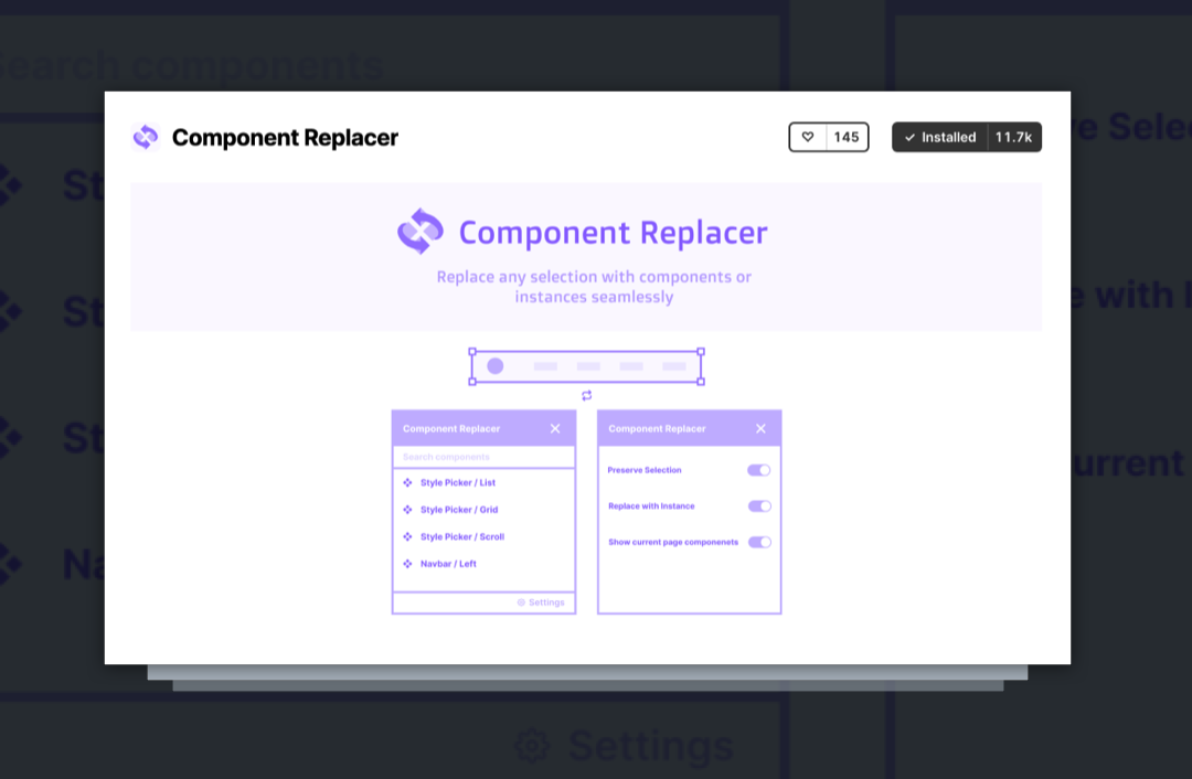 Component Replacer