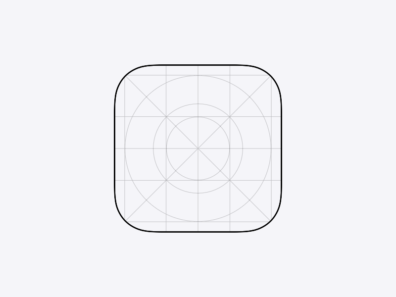 iOS 7 Icon Shape