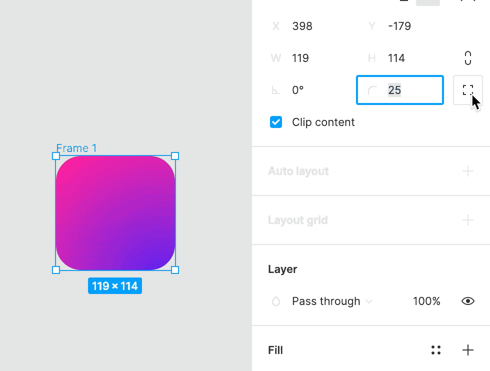 Figma squircle
