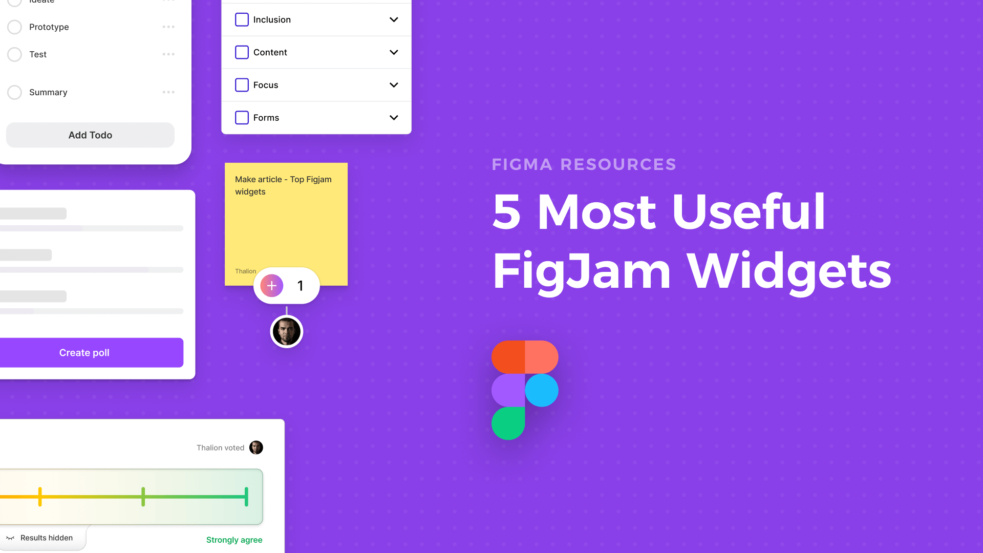 5 figjam widgets visualization