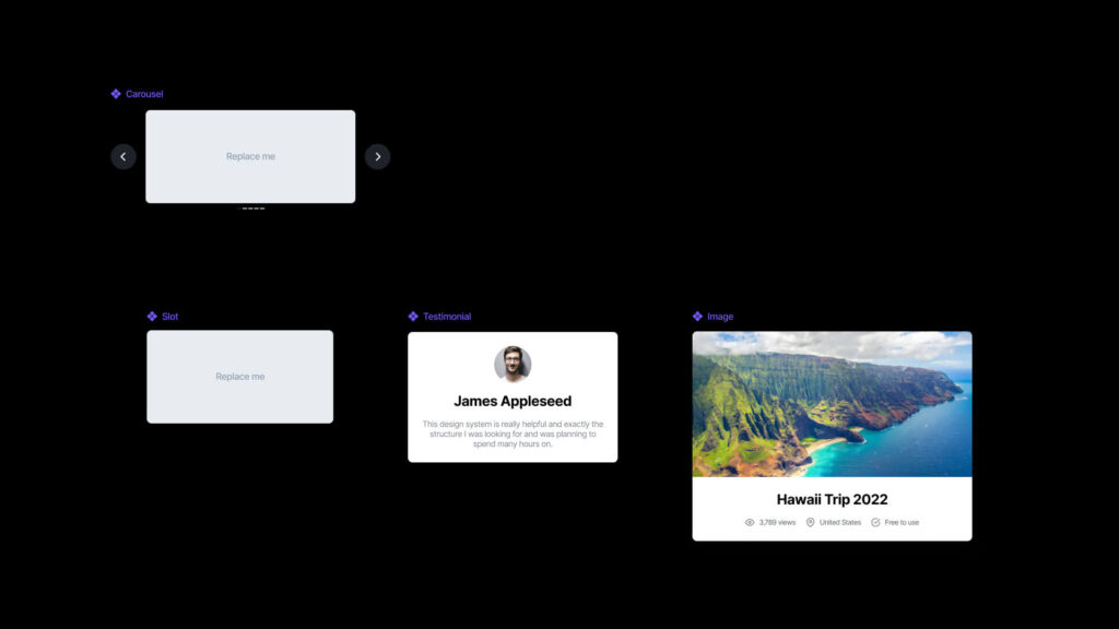 Slot Components – How to create them in Figma | UXMISFIT.COM